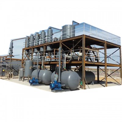 High automatic continuous crude oil refinery machine for diesel made in China