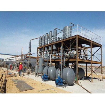 Professional continuous operation crude oil refinery machine